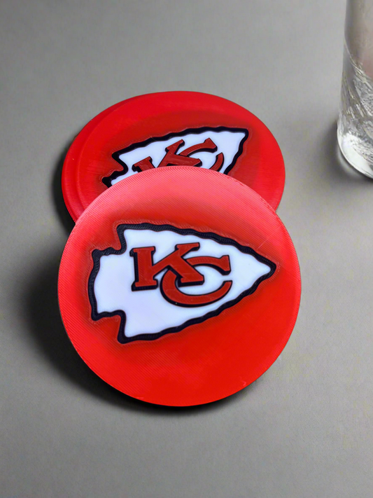 Kansas City Chiefs coasters