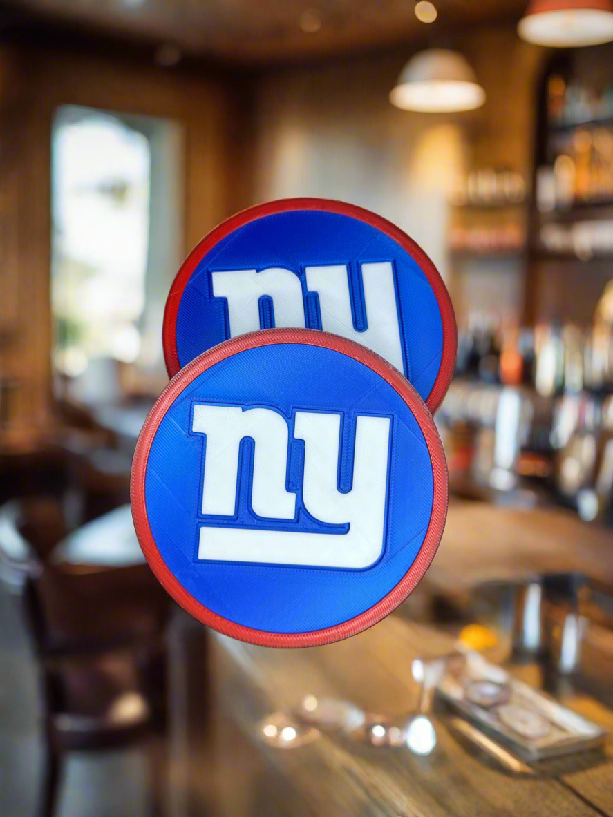 NY Giants coasters